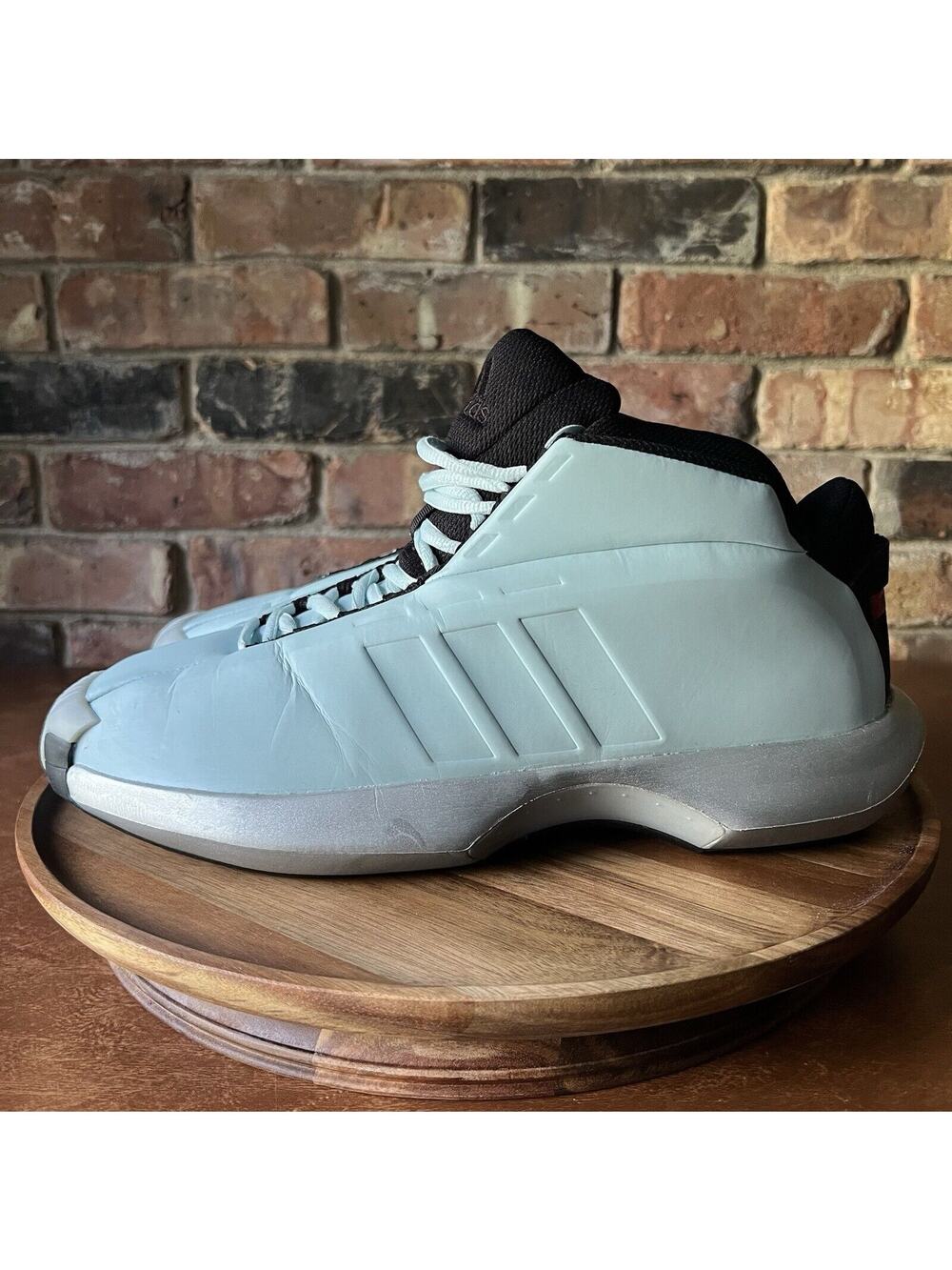 Adidas Crazy 1 Playoffs Kobe Bryant PE Black G99417 Men's 11 Ice Blue 2013